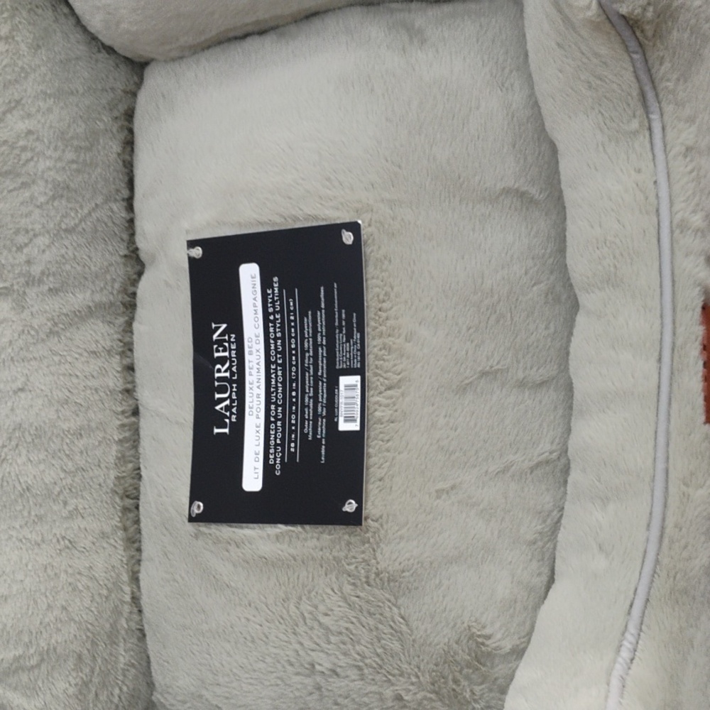 Ralph Lauren Soft Pet Bed.